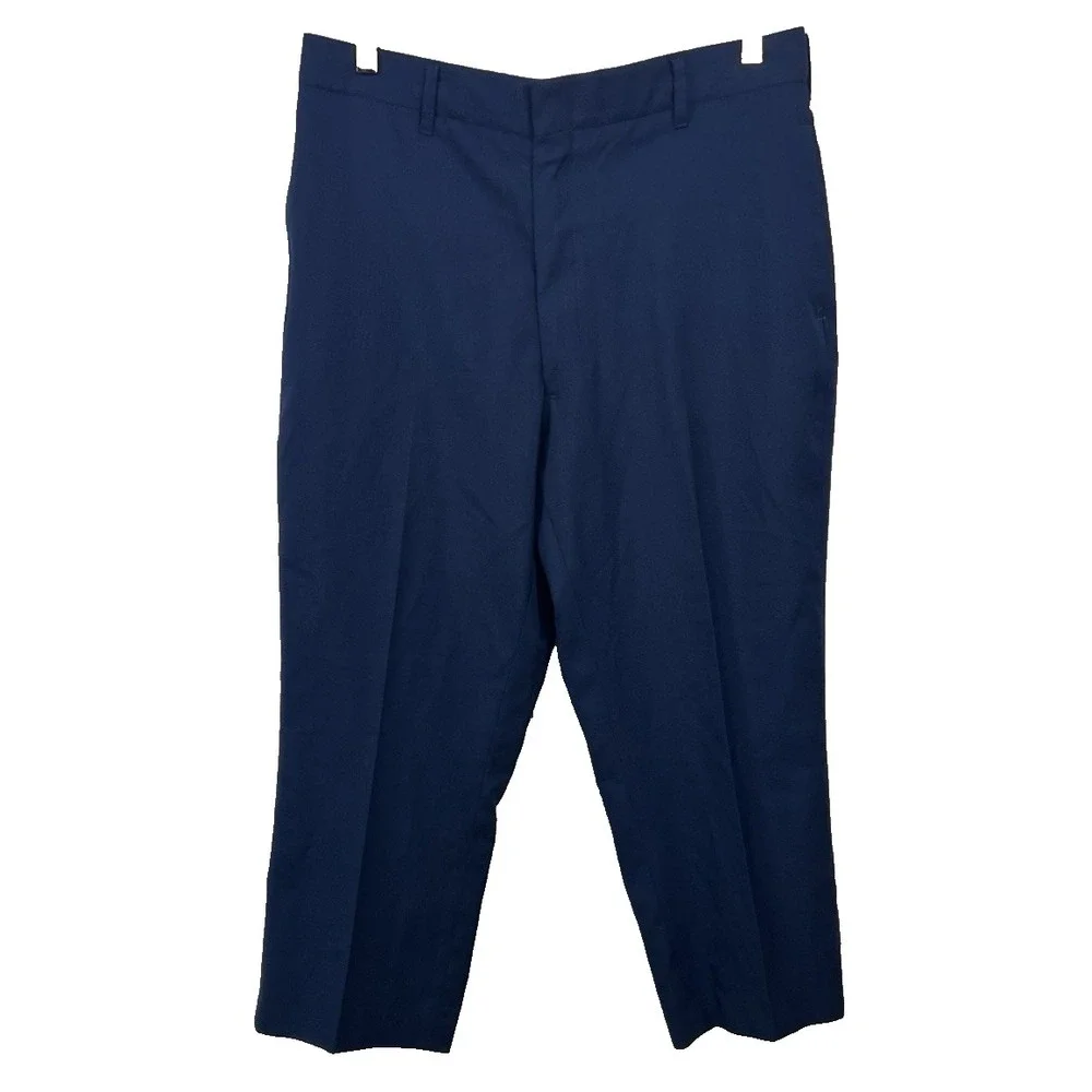 US Air Force USAF Current Issue Mens 33x25 Service Dress Blues Trousers 1620‎ A5
